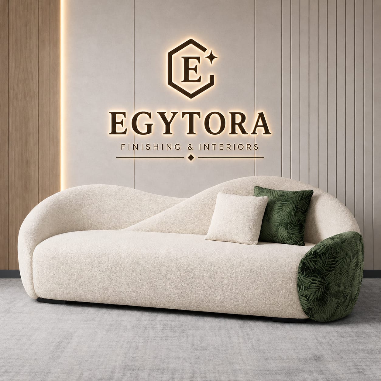 Curved sofa collection