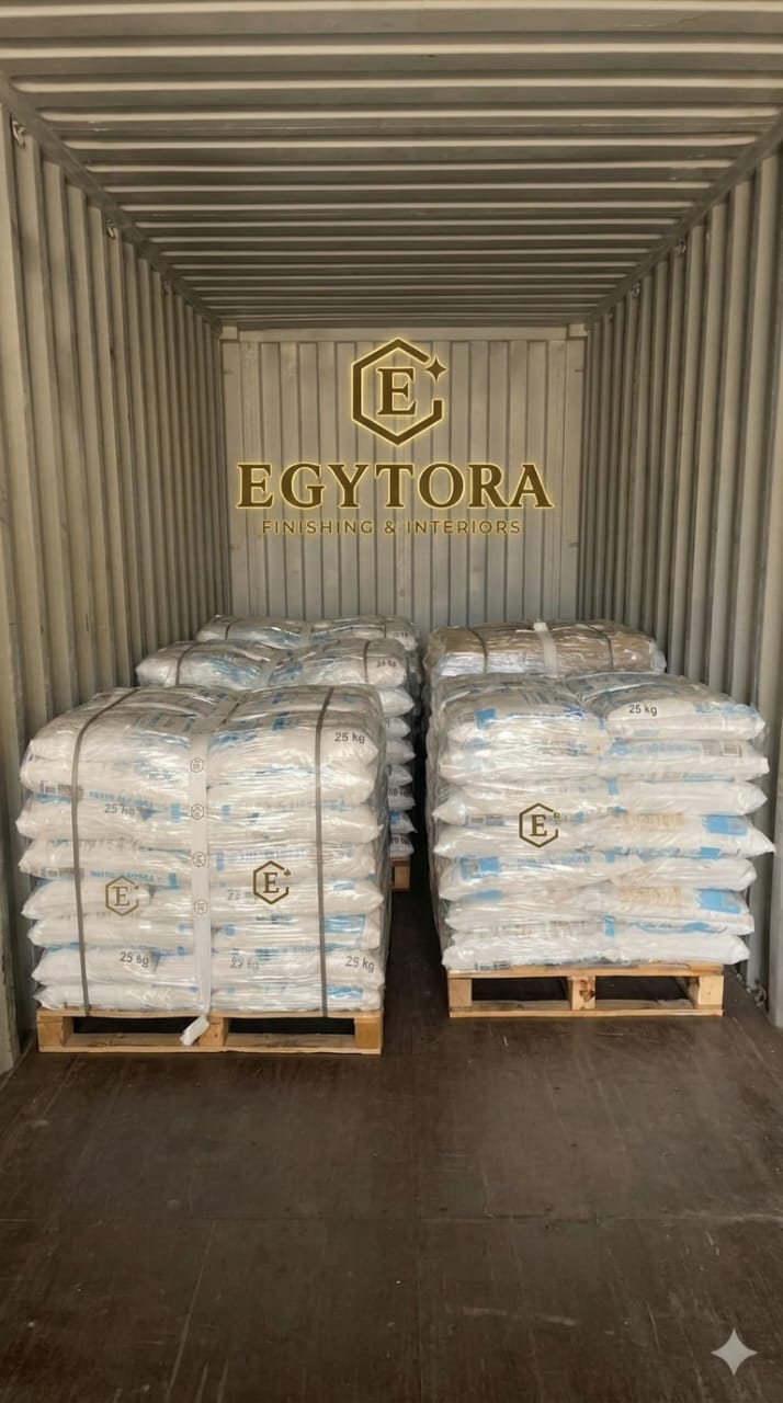 Container loading of salt bags